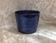 Planter in Blue Jean glaze made by Debra Ocepek of Ocepek Pottery